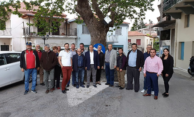Τα χωριά των Βορείων Δήμων, περιόδευσε την Πέμπτη 16 Μαΐου, ο υποψήφιος Δήμαρχος Σπάρτης κ. Σταύρος Αργειτάκος