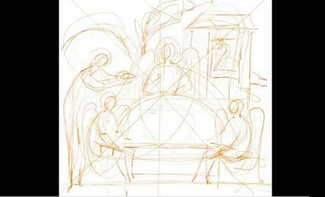 Δείτε την εισαγωγική ομιλία του Γιώργου Κόρδη με θέμα «Η Σύνθεση στην Βυζαντινή Ζωγραφική»