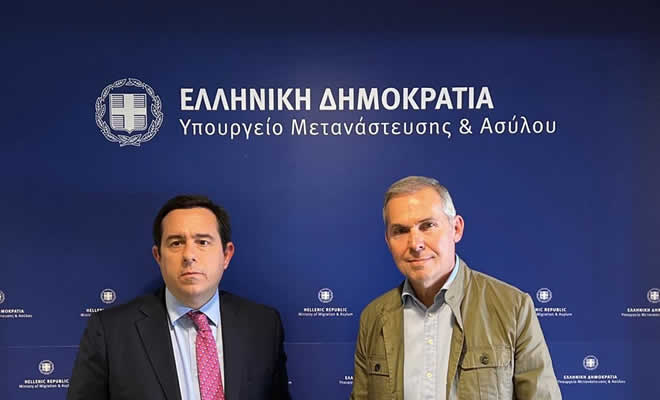 Συνάντηση Μηταράκη - Δαβάκη για τους εργάτες γης