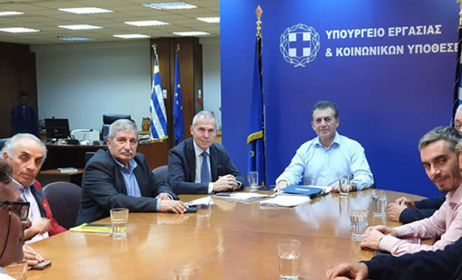 Με πρωτοβουλία Δαβάκη συνάντηση Βρούτση με στελέχη των Λακωνικών συνεταιρισμών εσπεριδοειδών