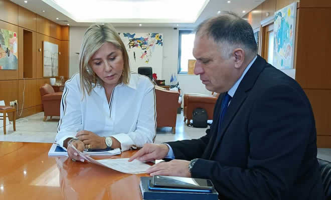 Ν. Κρητικός: Μεταξύ των στόχων η λειτουργία του Δ.Ι.Ε.Κ. ΓΥΘΕΙΟΥ στη συνάντηση με την κ. Ζέττα Μακρή