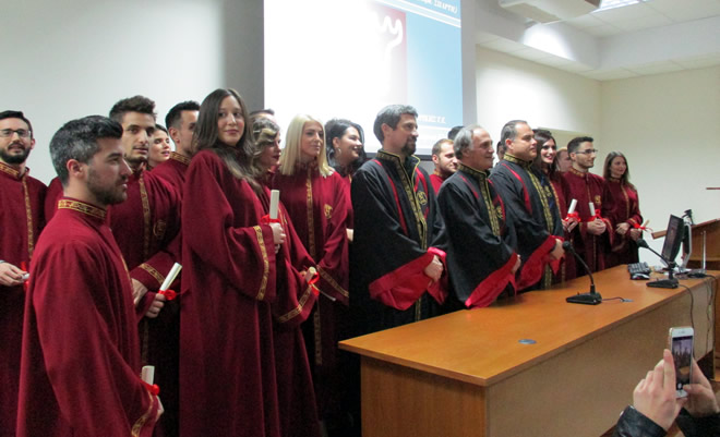Η Ορκωμοσία των αποφοίτων του ΤΕΙ Πελοποννήσου, στη Σπάρτη