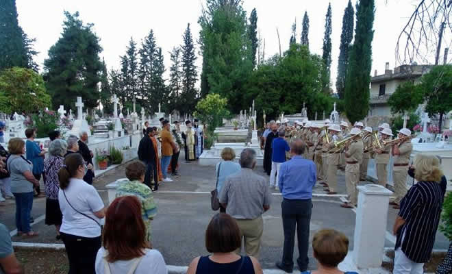 Το Ψυχοσάββατο του Ρουσαλιού στο Α΄ Κοιμητήριο Σπάρτης