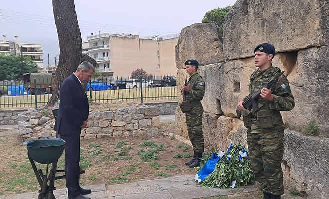 Ο Δήμαρχος Σπάρτης στις εκδηλώσεις μνήμης για τη Γενοκτονία των Ελλήνων του Πόντου