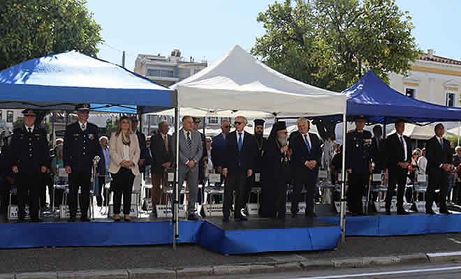 Λαμπρές οι εκδηλώσεις της εθνικής επετείου του «ΌΧΙ» σε όλο τον Δήμο Σπάρτης Λαμπρές οι εκδηλώσεις της εθνικής επετείου του «ΌΧΙ» σε όλο τον Δήμο Σπάρτης