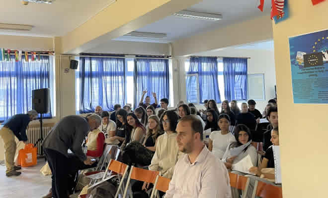 Μαθητές από Ιταλία, Ισπανία και Λιθουανία έμαθαν για τον Σπαρτιατικό Πολιτισμό  Μαθητές από Ιταλία, Ισπανία και Λιθουανία έμαθαν για τον Σπαρτιατικό Πολιτισμό