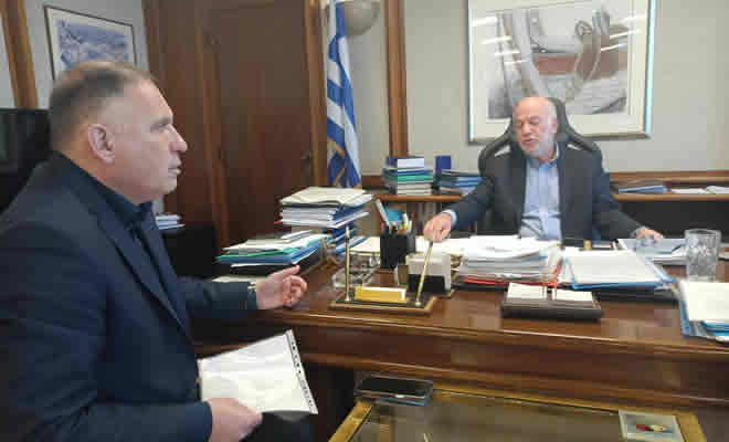 Στον Υπουργό Δικαιοσύνης Γιώργο Φλωρίδη για το Σχέδιο Νόμου και τη Λακωνία ο Νειοκλής Κρητικός