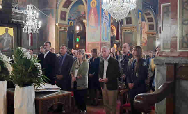 Με κάθε επισημότητα η τέλεση του ετήσιου Μνημοσύνου υπέρ των Ευεργετών της Δ.Ε. Φάριδας στο Ξηροκάμπι 
