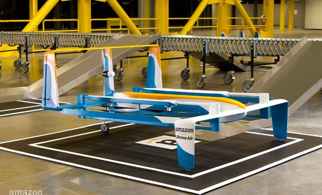 Amazon: Παράδοση με drone στην πόρτα σας εντός 30 λεπτών!