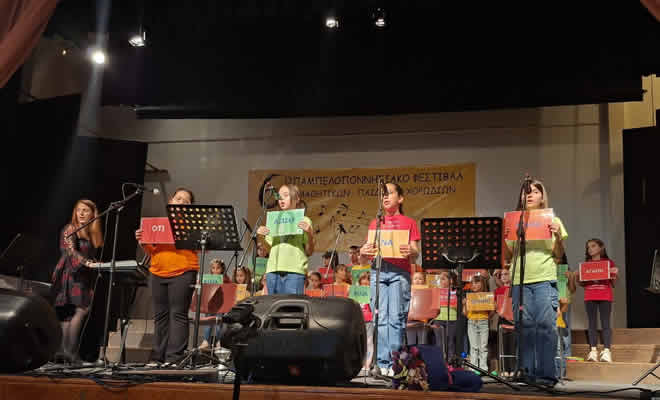 6ο Παμπελοποννησιακό Φεστιβάλ Μαθητικών-Παιδικών Χορωδιών – Η μαγεία της μουσικής πλημμύρισε το Πνευματικό Κέντρο Σπάρτης