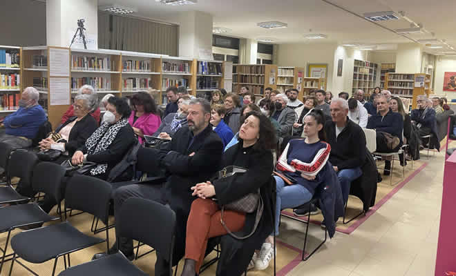 «Παγκόσμια Ημέρα Ποίησης - Ημέρα Αφιερωμένη στην Ειρήνη» στη Δημόσια Κεντρική Βιβλιοθήκη Σπάρτης»