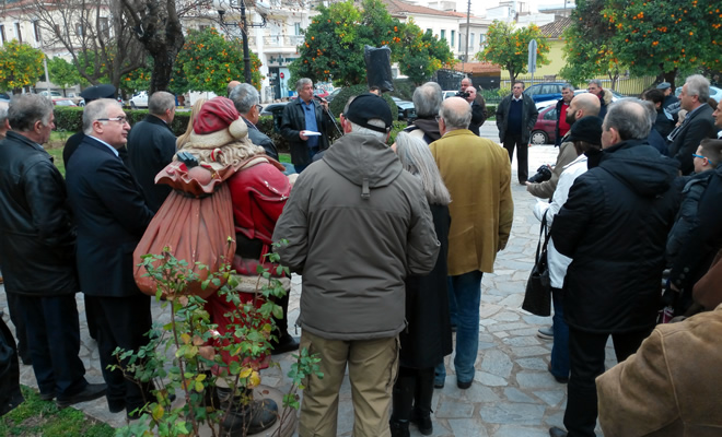 Διαμαρτυρία για την απομάκρυνση των Σχολών από τη Σπάρτη: Όλοι παρόντες πλην των απλών πολιτών