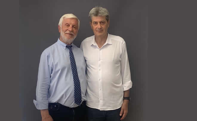 Ο Δημήτρης Αποστολάκος στον συνδυασμό του Πέτρου Τατούλη