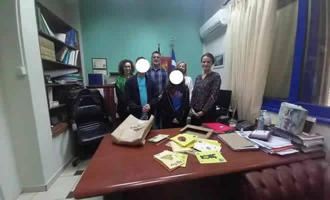 Πασχαλινές κάρτες στο Νοσοκομείο Σπάρτης από το 4ο Γυμνάσιο Σπάρτης «Γιάννης Ρίτσος»