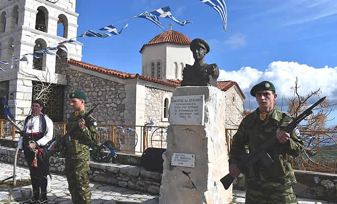 Η Μάνη τίμησε τον Ήρωα των Ιμίων Παναγιώτη Βλαχάκο