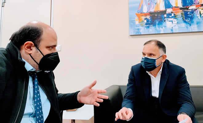 Νεοκλής Κρητικός σε Τριαντόπουλο για: «Επιτάχυνση αποζημιώσεων - Επιτροπή Ανασυγκρότησης»
