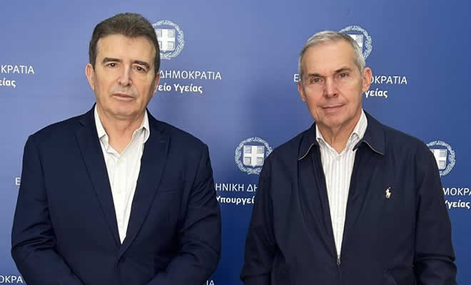 Συνάντηση Χρυσοχοΐδη-Δαβάκη για τα θέματα υγείας της Λακωνίας
