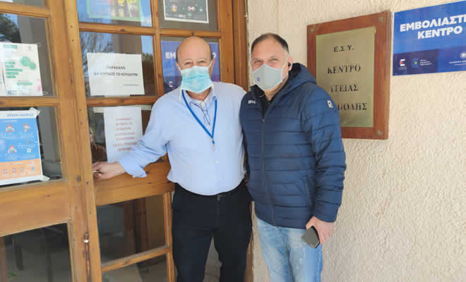 Ν. Κρητικός: Δύο Νέα Ασθενοφόρα στο Κέντρο Υγείας Νεαπόλεως