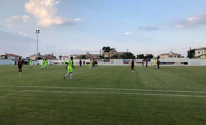Η Σπάρτη ηττήθηκε με 4-1 σε φιλικό στην Κύπρο, από τον Ερμή Αραδίππου