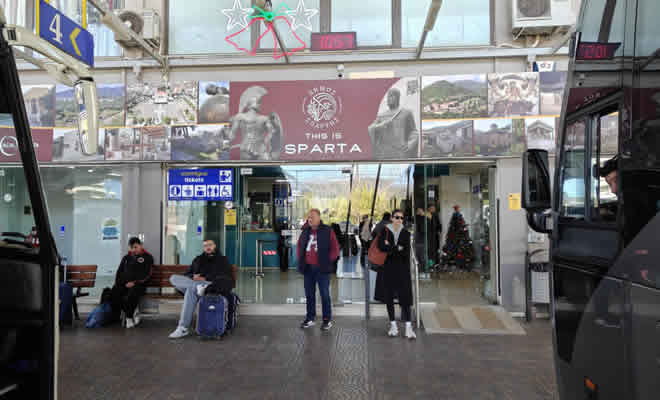 Η ιστορία και οι ομορφιές της Σπάρτης στον σταθμό ΚΤΕΛ Λακωνίας