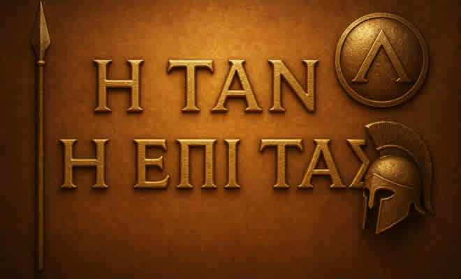 «Με το θάρρος της γνώμης…» από τον Βασίλη Λαδά