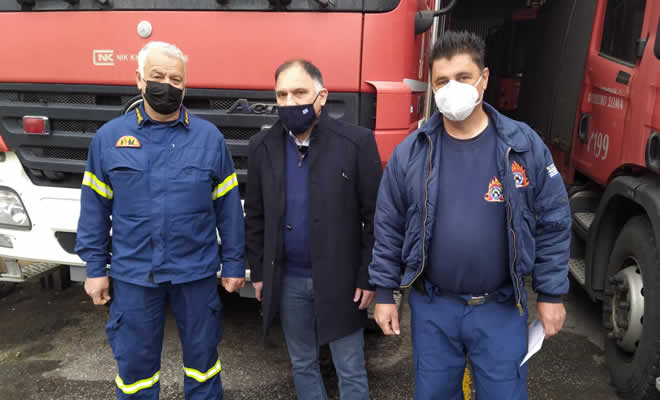 Νεοκλής Κρητικός: «Οι πυροσβέστες ασκούν λειτούργημα»