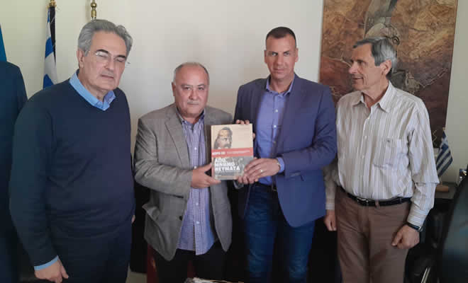 Συνάντηση Δημάρχου με Εκπροσώπους της Πανελλήνιας Ομοσπονδίας Πολιτιστικών Συλλόγων Πελοποννησίων