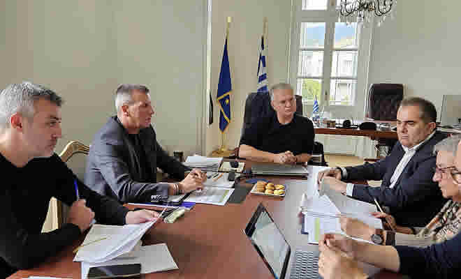 Συνάντηση εργασίας για την ΟΧΕ Ταϋγέτου και τη ΒΑΑ Σπάρτης
