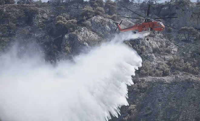 Υπό έλεγχο η πυρκαγιά στα Αβραμιάνικα της Ανατολικής Μάνης