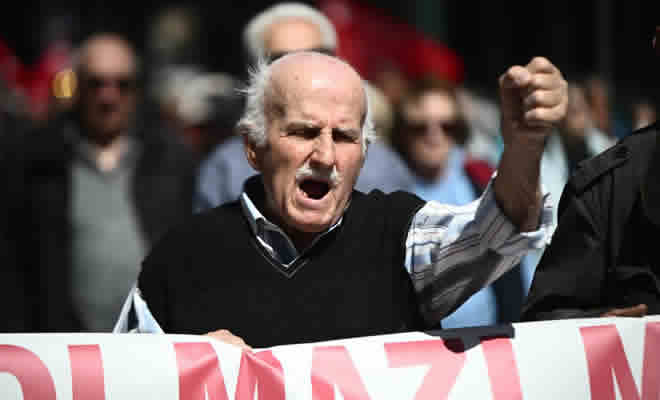 Στο Πανελλαδικό Συλλαλητήριο οι Συνταξιούχοι της Λακωνίας