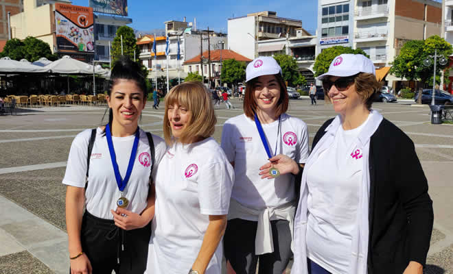 Ευχαριστήριο των «Θυγατέρων της Πηνελόπης Σπάρτης» για την Μεγάλη Συμμετοχή των Πολιτών στη Δράση κατά του Καρκίνου του Μαστού