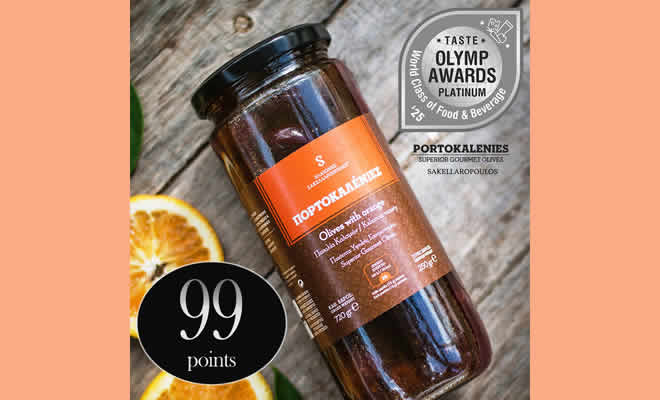 99/100 για τους ελαιώνες Σακελλαρόπουλου στα OLYMP Taste Awards 2025