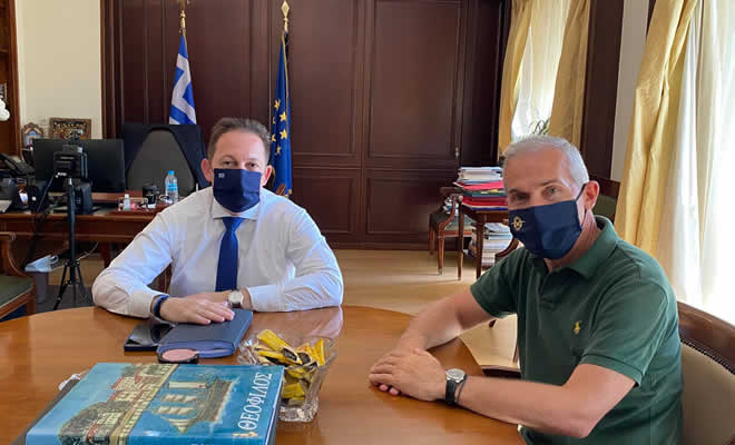 Θανάσης Δαβάκης: Στον Στέλιο Πέτσα για τα αναγκαία έργα στην Ανατολική Μάνη
