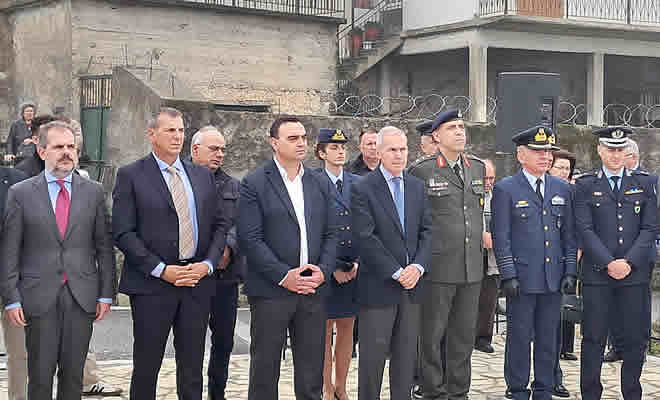 Με κάθε επισημότητα οι εκδηλώσεις μνήμης στο Γεωργίτσι για τους υπέρ πατρίδος πεσόντες Λάκωνες αεροπόρους