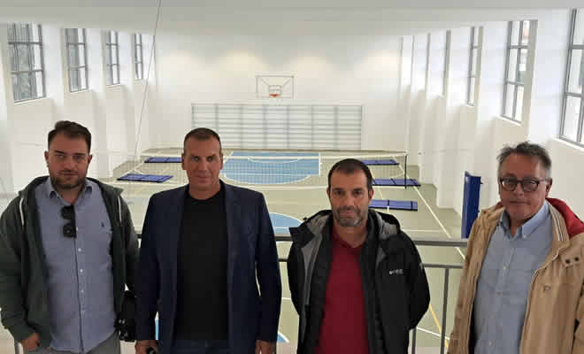 Πλήρης εκσυγχρονισμός του κλειστού Γυμναστηρίου στο 1ο ΓΕΛ Σπάρτης