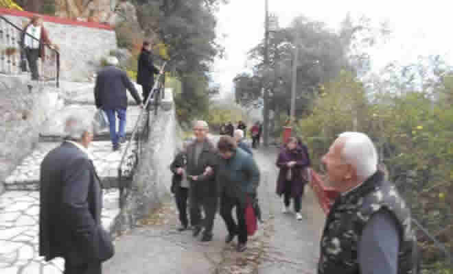 Οι Γορτύνιοι της Σπάρτης στη Μονή Καστρίου για την Ακολουθία του Νυμφίου