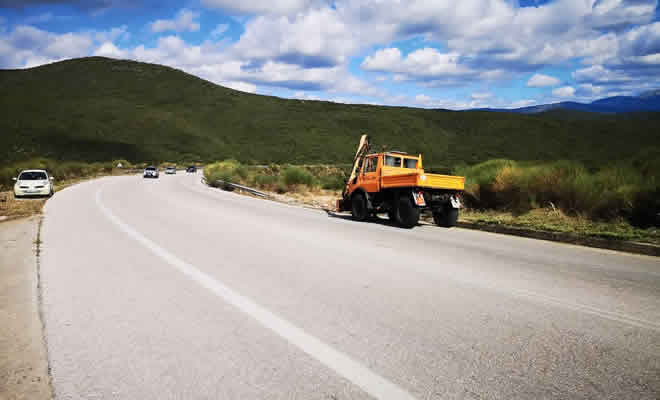 Δημοπράτηση έργων συντήρησης και ασφάλειας του οδικού δικτύου της ΠΕ Λακωνίας 