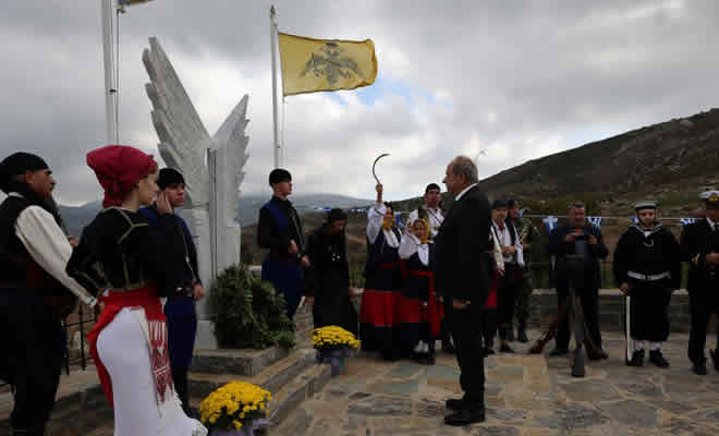 Στην Κρήτη αντιπροσωπεία του Δήμου Ανατολικής Μάνης στο πλαίσιο τιμητικών εκδηλώσεων για τους Μανιάτες αγωνιστές των κρητικών επαναστάσεων