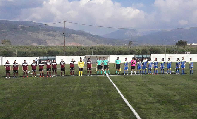 Γυναικείο Ποδόσφαιρο: Εθνικός Καλαμάτας - ΠΣ «Καρυάτιδες», 0 - 3