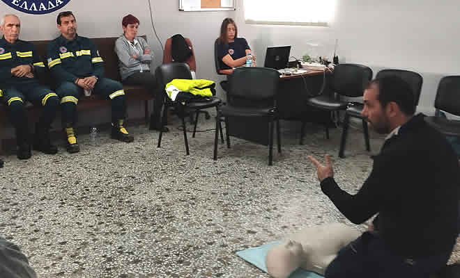 Με πιστοποίηση παροχής Πρώτων Βοηθειών όλα τα μέλη της Πολιτικής Προστασίας του Δήμου Σπάρτης