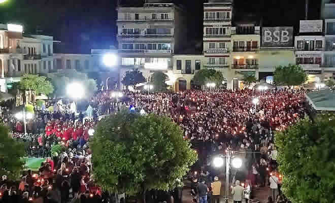 Προσωρινές κυκλοφοριακές ρυθμίσεις κατά την περιφορά των Επιταφίων στην πόλη της Σπάρτης