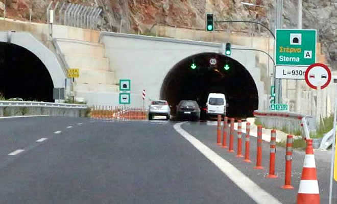 Κυκλοφοριακές ρυθμίσεις στον Αυτοκινητόδρομο Κόρινθος - Τρίπολη - Καλαμάτα και κλάδος Λεύκτρο - Σπάρτη, λόγω εκτέλεσης εργασιών