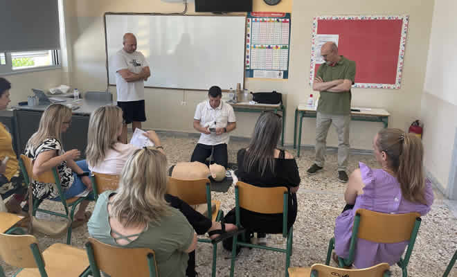 Με επιτυχία πραγματοποιήθηκαν τα εκπαιδευτικά προγράμματα BLS και Stop the Bleed στο Νοσοκομείο Σπάρτης
