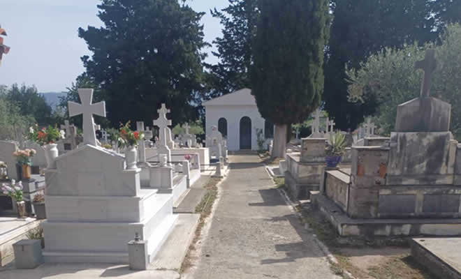 Δήμος Σπάρτης: Ολοκλήρωση πρώτου κύκλου εργασιών καθαριότητας των Κοιμητηρίων