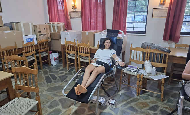 Δράση αγάπης και αλληλεγγύης στη Μαγούλα – Με επιτυχία η εθελοντική αιμοδοσία και η δράση δωρεάς μυελού των οστών