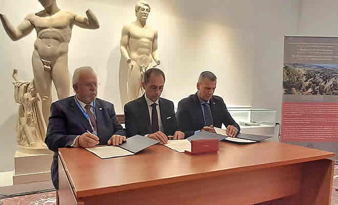 Με την υπογραφή του Δημάρχου Σπάρτης η Ολυμπιακή Εκεχειρία για τους Χειμερινούς Ολυμπιακούς Αγώνες «Μιλάνο-Κορτίνα 2026»