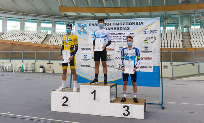 Πρωταθλητής Ελλάδος ο ποδηλάτης του Σπαρτιατικού Γ.Σ., Πέτρος Παναγάκος