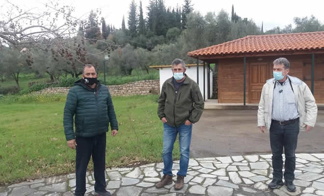 Αθλητικός Οργανισμός Δήμου Σπάρτης: Επίσκεψη προέδρου στα γήπεδα Πελλάνας, Παλαιοπαναγιάς και Γκοριτσάς