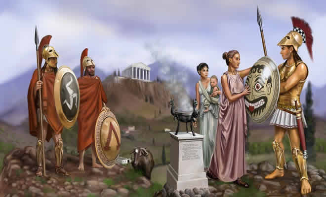 Συνάντηση του ΔΣ του Ινστιτούτου Σπάρτης με τον Δήμαρχο Σπάρτης με θέμα την δημιουργία αγάλματος αφιερωμένου στην Σπαρτιάτισσα Μάνα